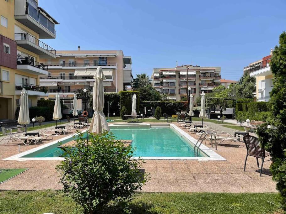 Jimmy'S Pool Apartment Peraía 외부 사진